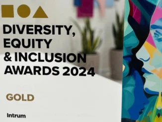 Gold award for Intrum at Diversity, Equity & Inclusion Awards 2024